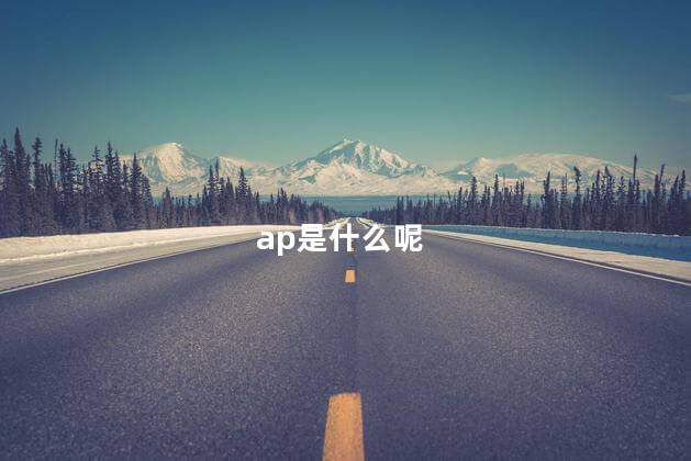 ap是什么呢