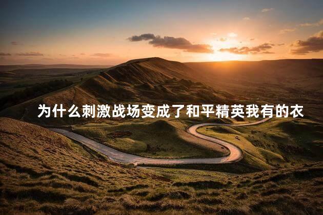 为什么刺激战场变成了和平精英我有的衣服没有了，和平精英的时装怎么不见了
