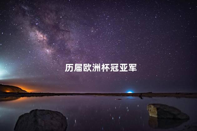 历届欧洲杯冠亚军,历届欧联冠军一览表