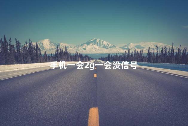 手机一会2g一会没信号，手机一会2g一会4g一会无服务