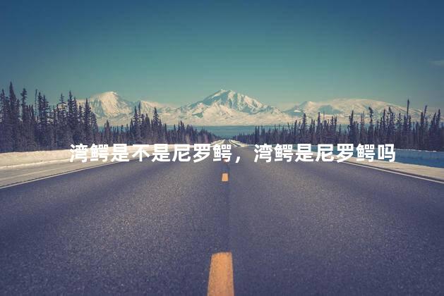 湾鳄是不是尼罗鳄，湾鳄是尼罗鳄吗