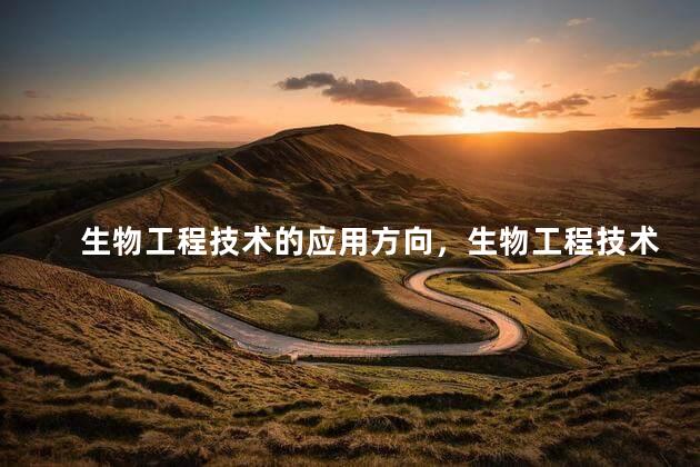 生物工程技术的应用方向，生物工程技术的应用方向有哪些