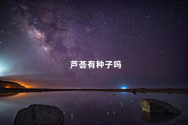芦荟有种子吗，芦荟有没有种子